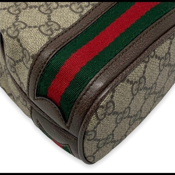 Gucci Mini Ophidia Supreme Bucket Bag - Picture 5 of 10